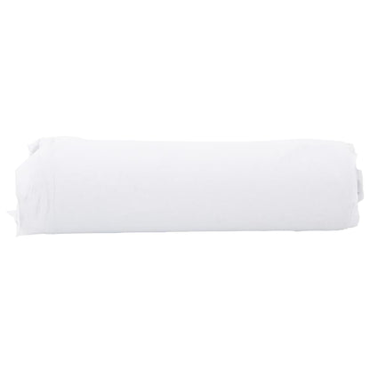 vidaXL Membrane géotextile blanc 1 x 10 m fibre de polyester