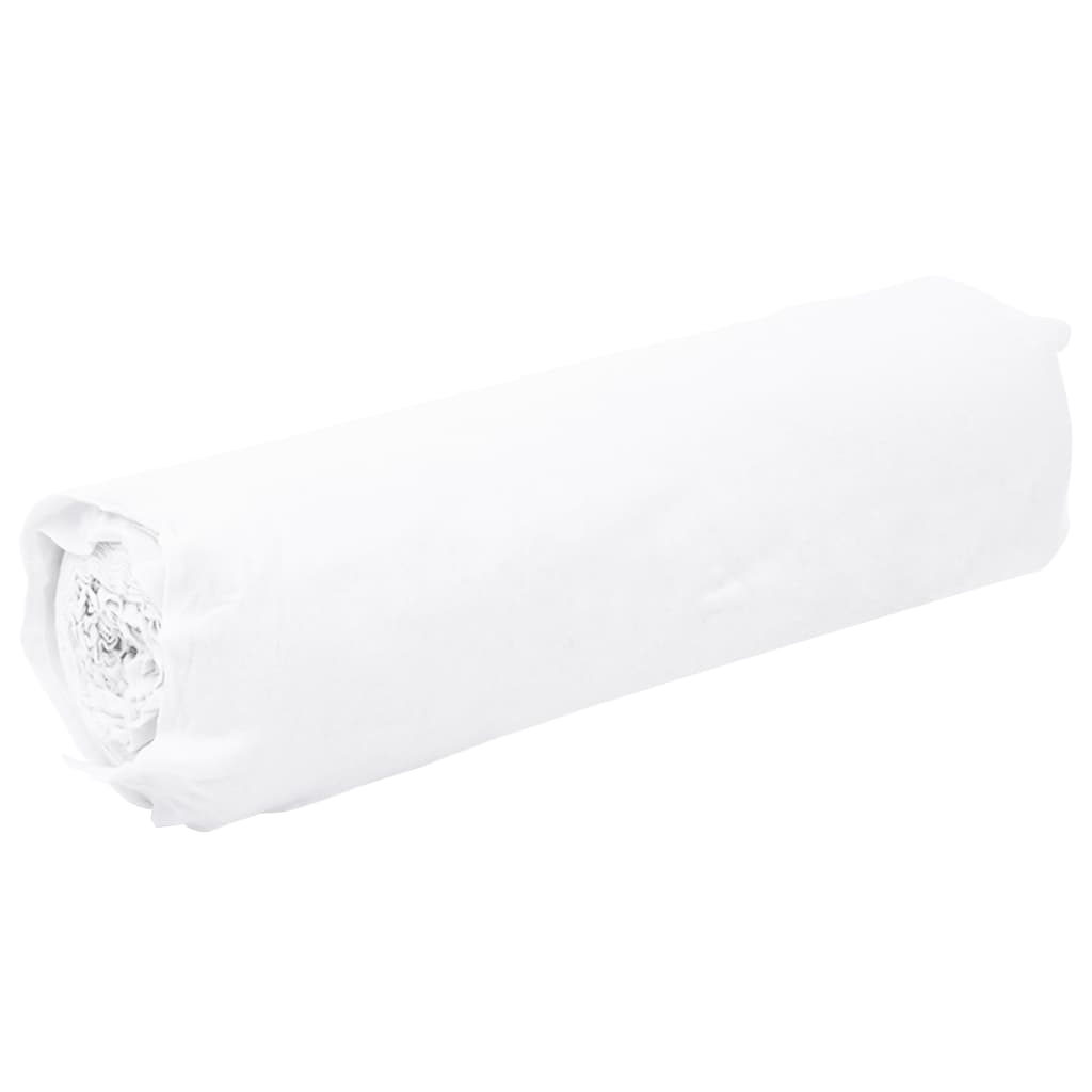 vidaXL Membrane géotextile blanc 1 x 50 m fibre de polyester
