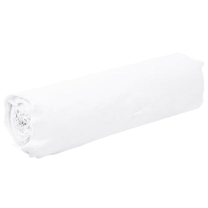 vidaXL Membrane géotextile blanc 1 x 50 m fibre de polyester