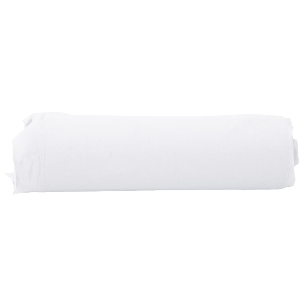 vidaXL Membrane géotextile blanc 1 x 150 m fibre de polyester
