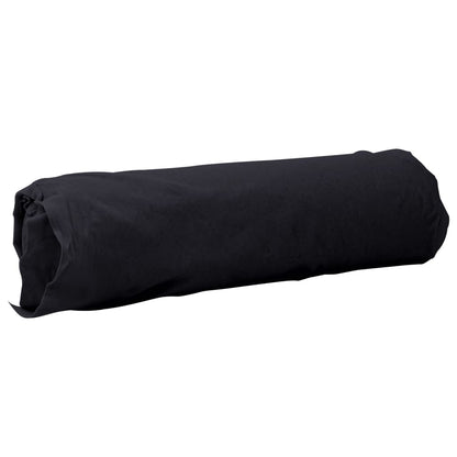 vidaXL Membrane géotextile noir 1 x 50 m fibre de polyester