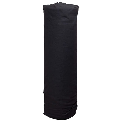 vidaXL Membrane géotextile noir 1 x 150 m fibre de polyester