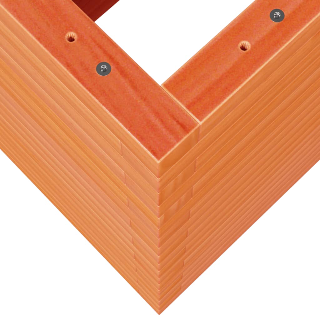vidaXL Jardinière cire marron 90x40x68,5 cm bois de pin massif