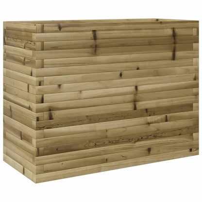 vidaXL Jardinière 90x40x68,5 cm bois de pin imprégné