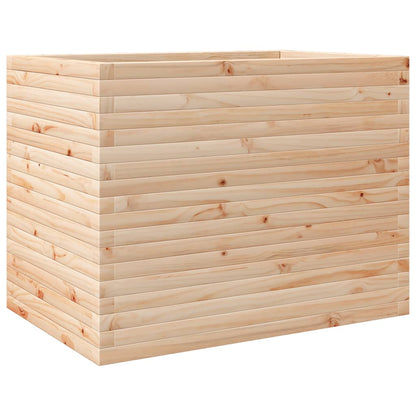 vidaXL Jardinière 90x60x68,5 cm bois de pin massif