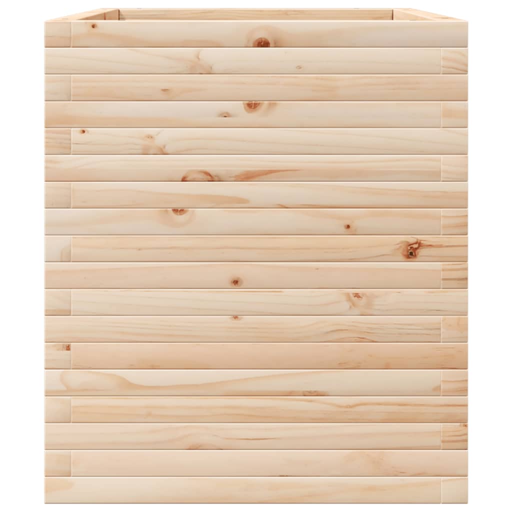 vidaXL Jardinière 90x60x68,5 cm bois de pin massif