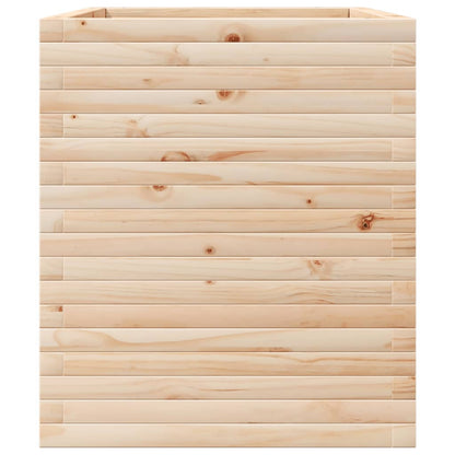 vidaXL Jardinière 90x60x68,5 cm bois de pin massif