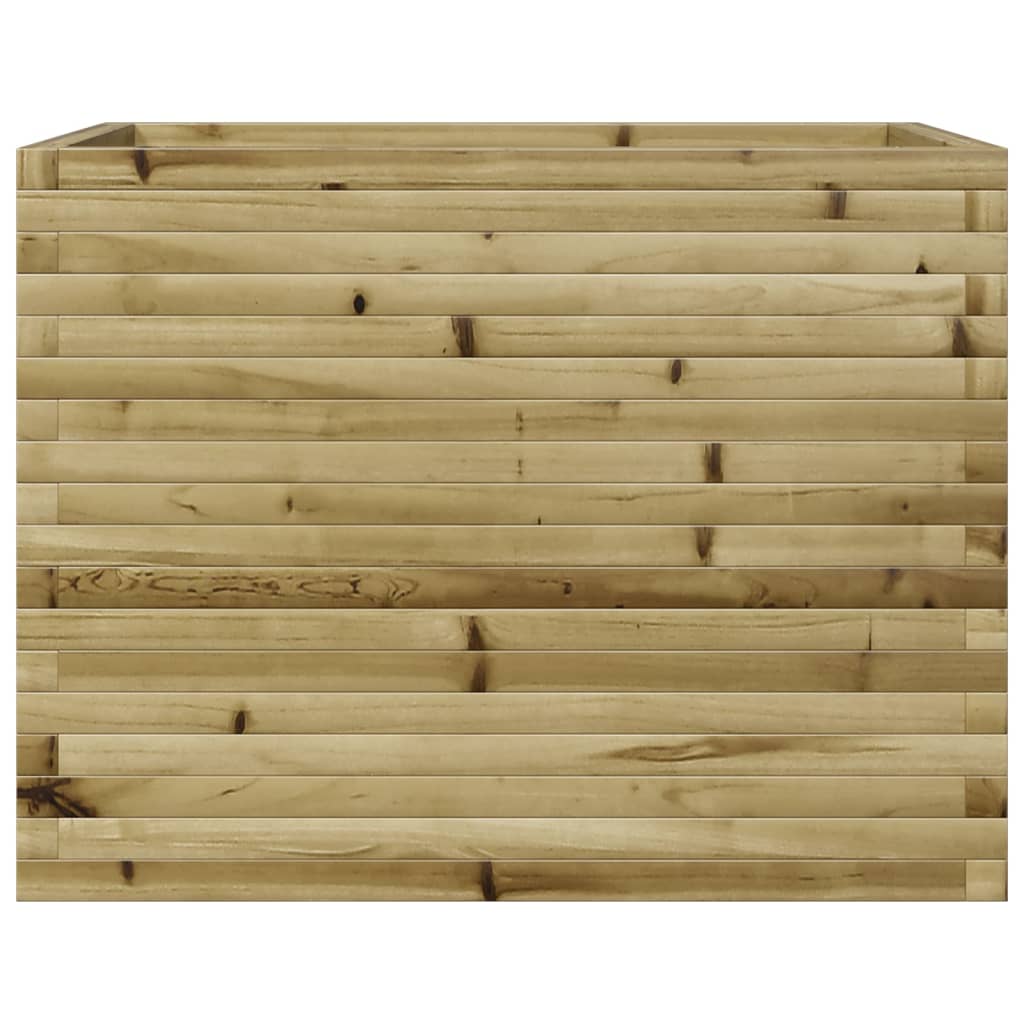 vidaXL Jardinière 90x60x68,5 cm bois de pin imprégné