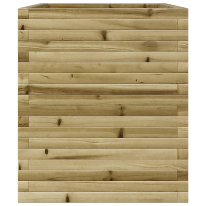 vidaXL Jardinière 90x60x68,5 cm bois de pin imprégné