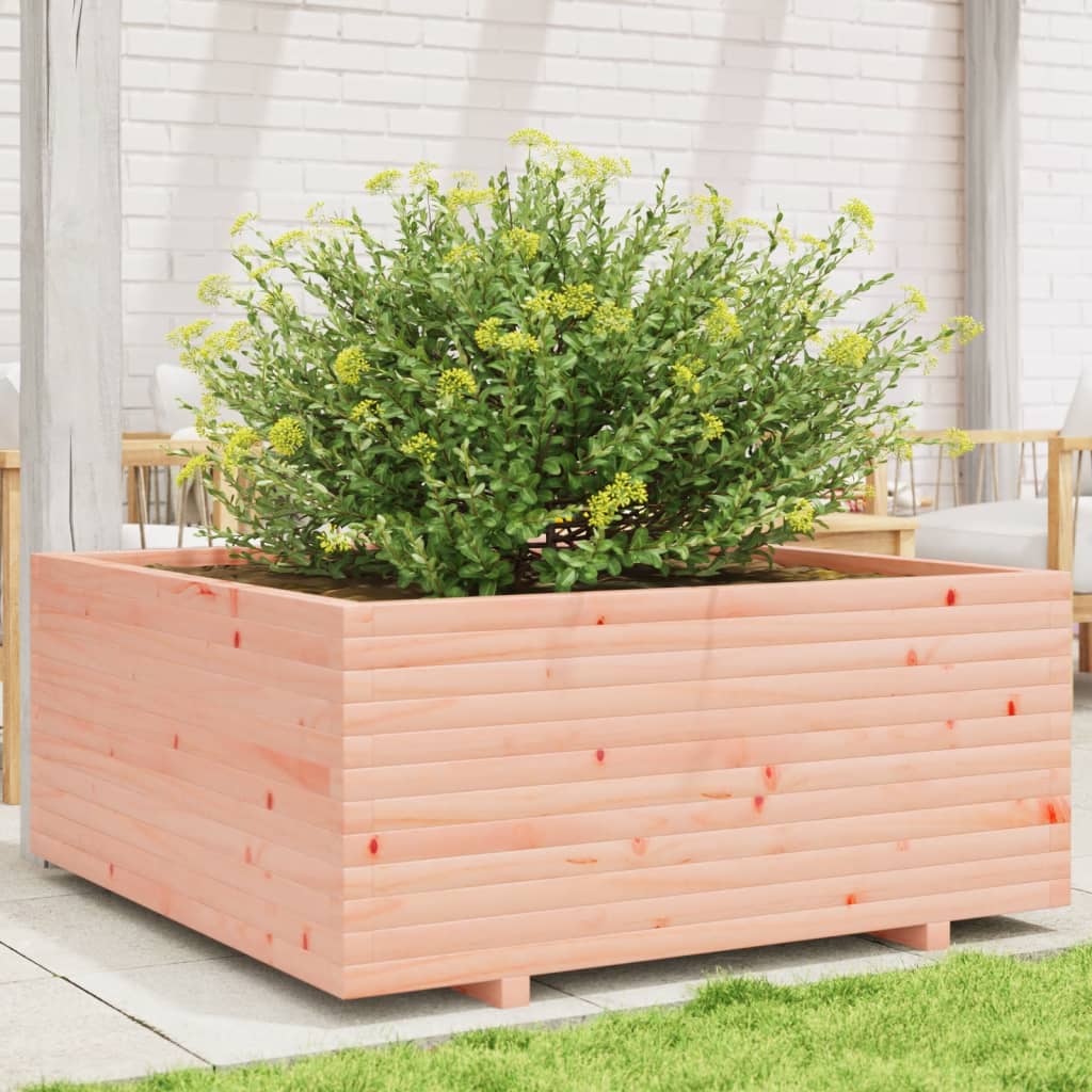 vidaXL Jardinière 110x110x49,5 cm bois massif de douglas