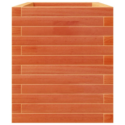 vidaXL Jardinière cire marron 70x40x49,5 cm bois de pin massif