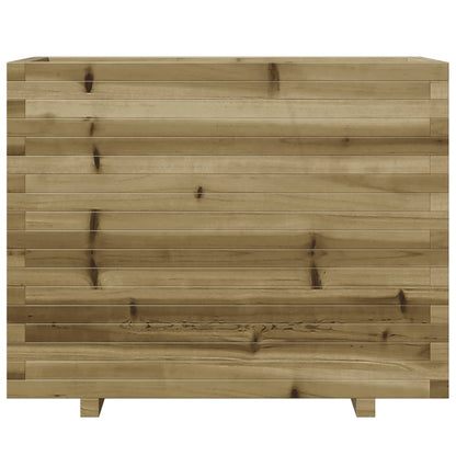 vidaXL Jardinière 90x40x72,5 cm bois de pin imprégné