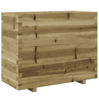 vidaXL Jardinière 90x40x72,5 cm bois de pin imprégné