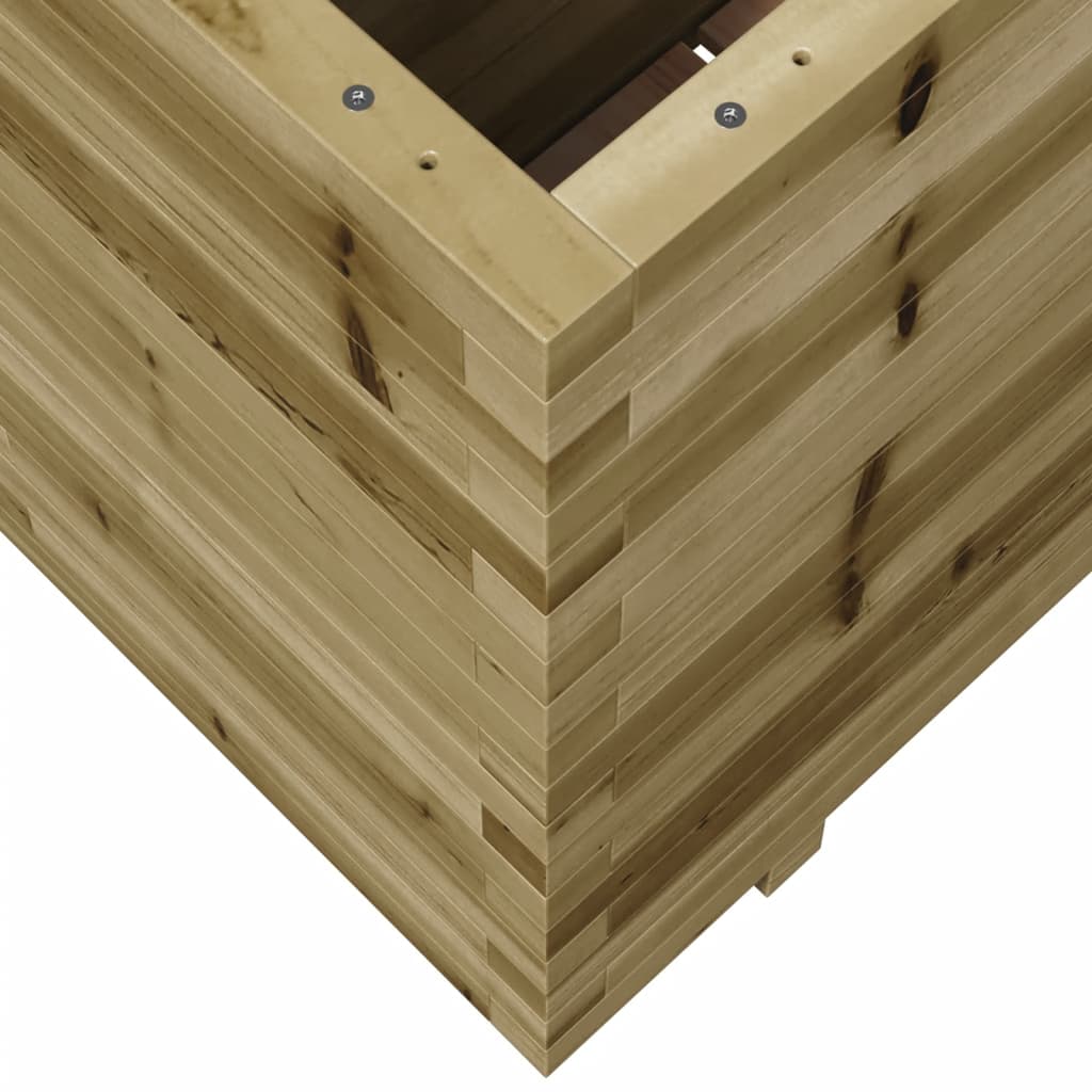 vidaXL Jardinière 90x40x72,5 cm bois de pin imprégné
