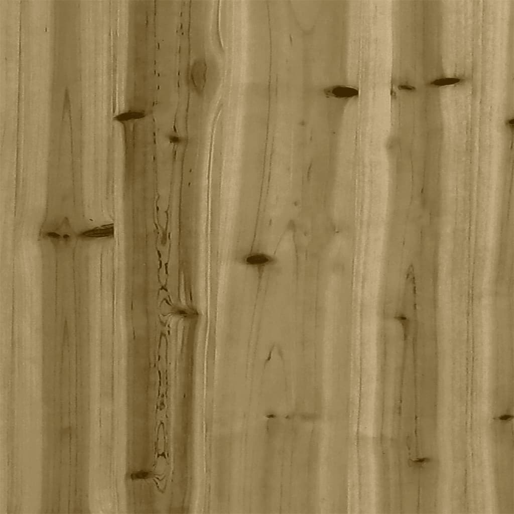 vidaXL Jardinière 90x40x72,5 cm bois de pin imprégné