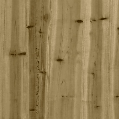 vidaXL Jardinière 90x40x72,5 cm bois de pin imprégné
