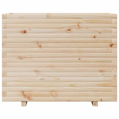 vidaXL Jardinière 90x60x72,5 cm bois de pin massif
