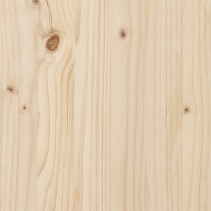vidaXL Jardinière 90x60x72,5 cm bois de pin massif