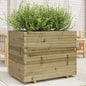 vidaXL Jardinière 90x60x72,5 cm bois de pin imprégné