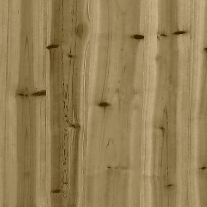vidaXL Jardinière 50x50x72 cm bois de pin imprégné