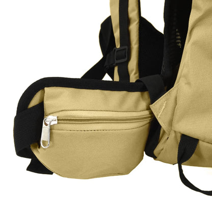 vidaXL Sac à dos de randonnée kaki 80 L tissu oxford