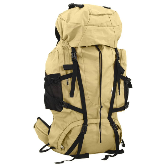 vidaXL Sac à dos de randonnée kaki 100 L tissu oxford