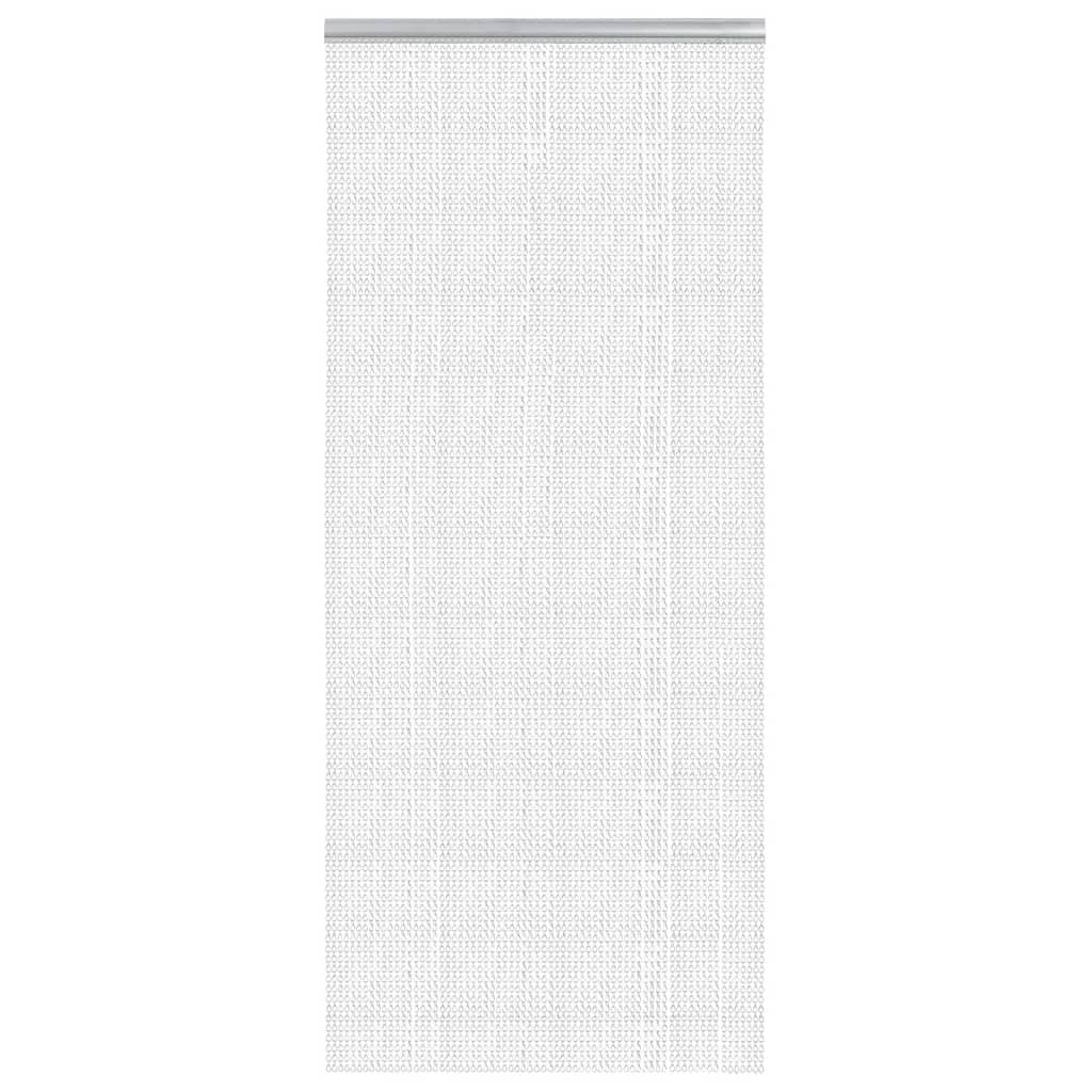 vidaXL Moustiquaire de porte à chaîne 90x212 cm aluminium