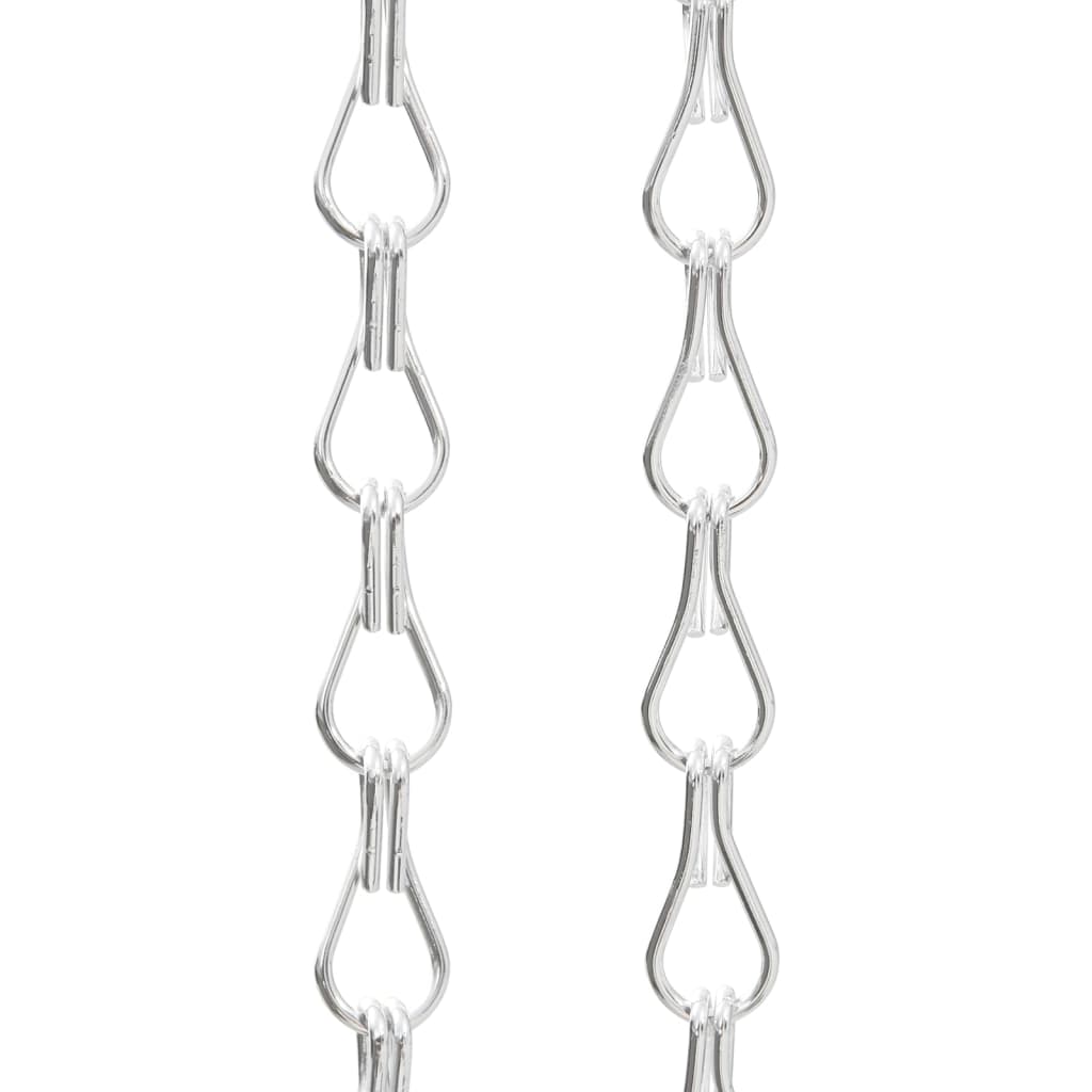 vidaXL Moustiquaire de porte à chaîne 90x212 cm aluminium