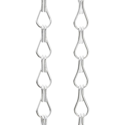 vidaXL Moustiquaire de porte à chaîne 90x212 cm aluminium