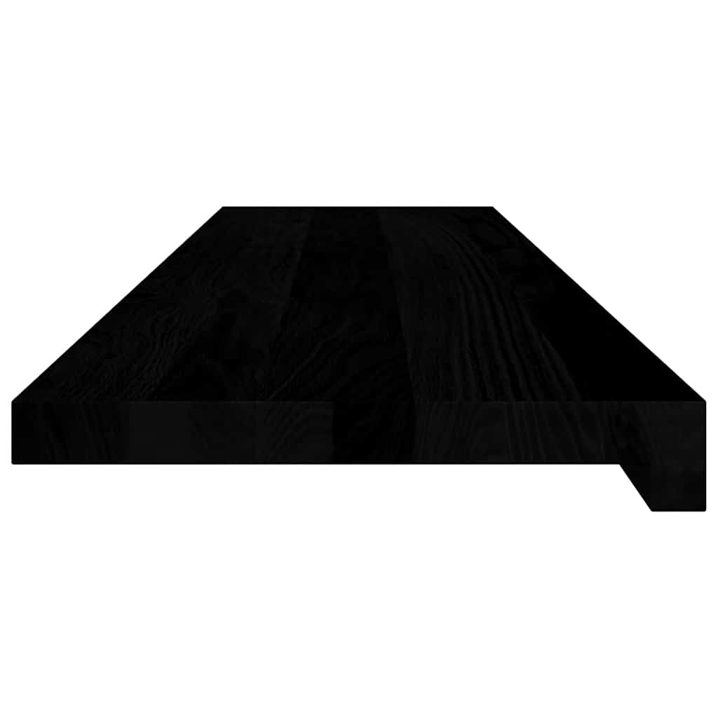 vidaXL Marches d'escalier 16 pcs marron foncé 100x25x2 cm chêne massif