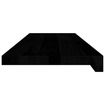 vidaXL Marches d'escalier 16 pcs marron foncé 80x30x2 cm chêne massif