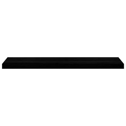 vidaXL Marches d'escalier 2 pcs marron foncé 100x25x2 cm chêne massif