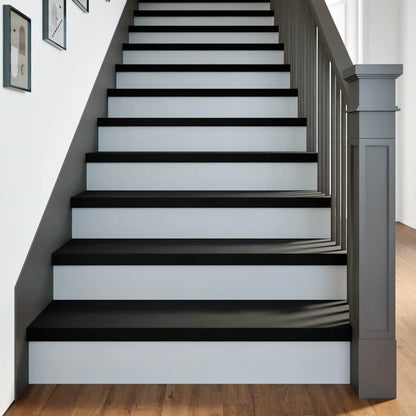 vidaXL Marches d'escalier 2 pcs marron foncé 100x25x2 cm chêne massif