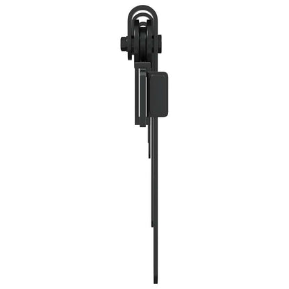 vidaXL Kit de porte d'armoire coulissante 122 cm acier au carbone