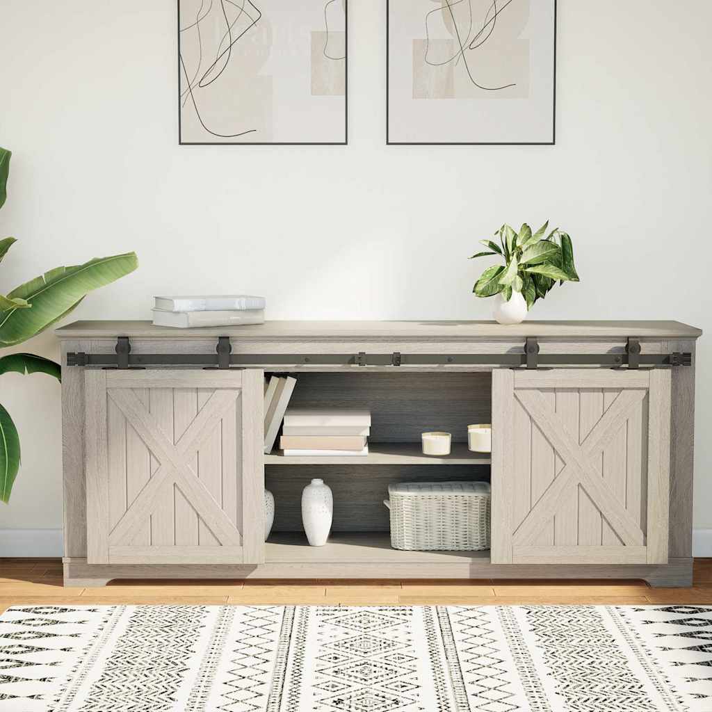 vidaXL Kit de porte d'armoire coulissante 152,5 cm acier au carbone