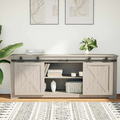vidaXL Kit de porte d'armoire coulissante 152,5 cm acier au carbone