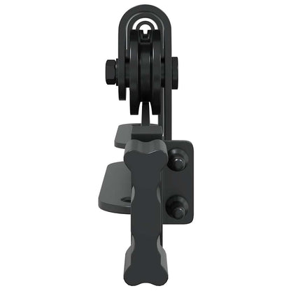 vidaXL Kit de porte d'armoire coulissante 152,5 cm acier au carbone