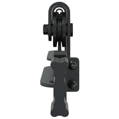 vidaXL Kit de porte d'armoire coulissante 183 cm acier au carbone
