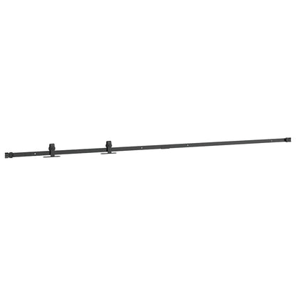 vidaXL Kit de porte d'armoire coulissante 213 cm acier au carbone