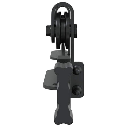 vidaXL Kit de porte d'armoire coulissante 213 cm acier au carbone