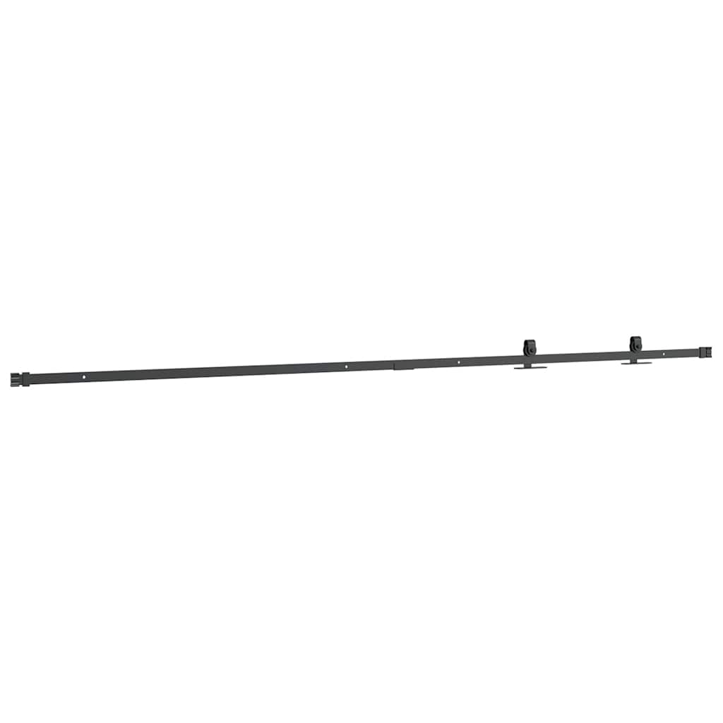vidaXL Kit de porte d'armoire coulissante 213 cm acier au carbone