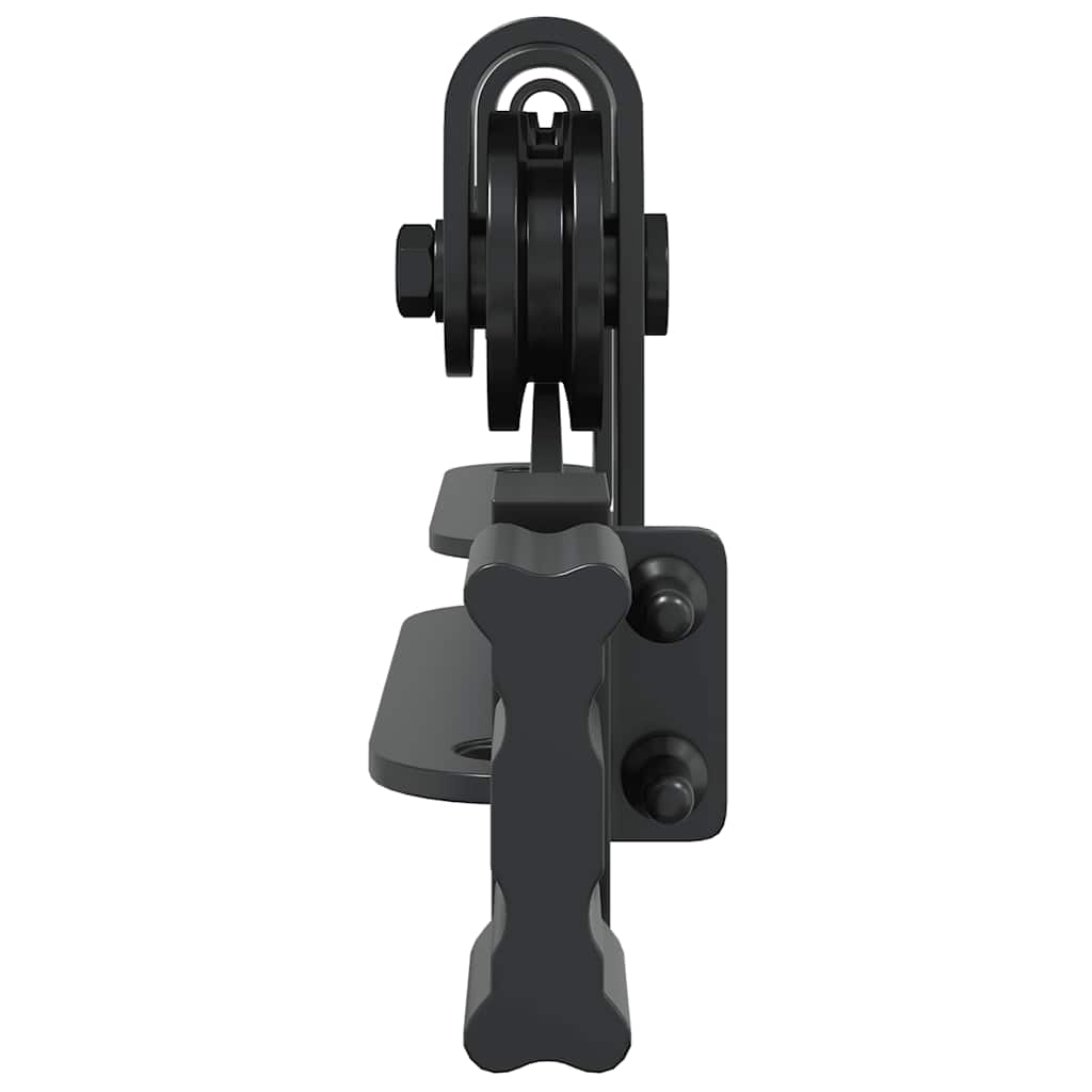 vidaXL Kit de porte d'armoire coulissante 213 cm acier au carbone
