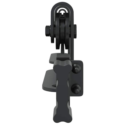 vidaXL Kit de porte d'armoire coulissante 213 cm acier au carbone