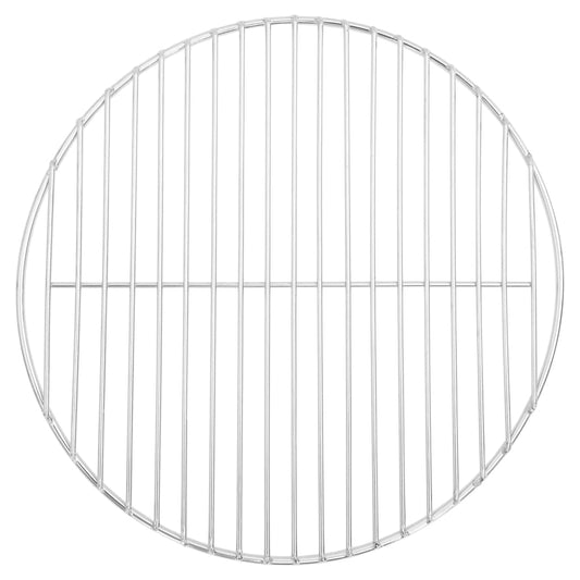 vidaXL Grille de barbecue ronde Ø37 cm Acier inoxydable 304