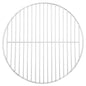 vidaXL Grille de barbecue ronde Ø37 cm Acier inoxydable 304