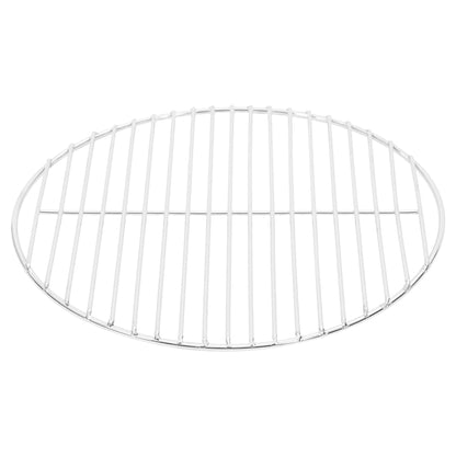 vidaXL Grille de barbecue ronde Ø37 cm Acier inoxydable 304