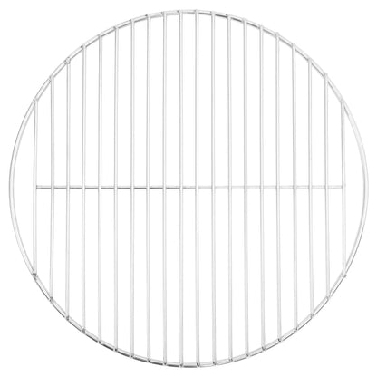 vidaXL Grille de barbecue ronde Ø40 cm acier inoxydable 304