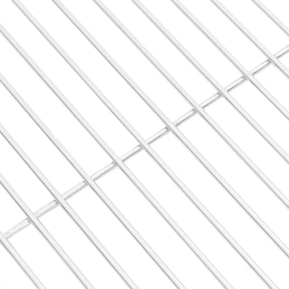 vidaXL Grille de barbecue ronde Ø40 cm acier inoxydable 304