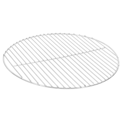 vidaXL Grille de barbecue ronde Ø47 cm acier inoxydable 304