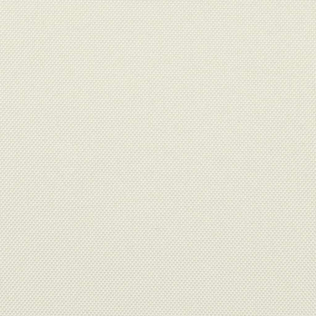 vidaXL Coussins de siège de jardin lot de 2 crème 45x45x2 cm carré